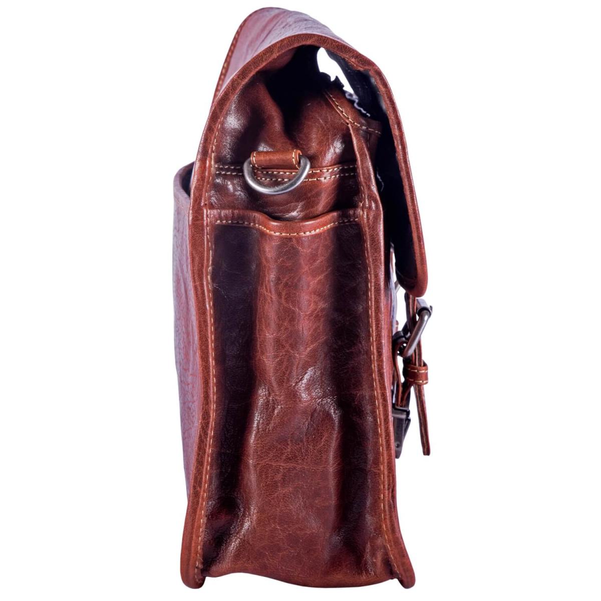 ALPENLEDER | Messenger Bag TOURER (brandy) CG6068-b