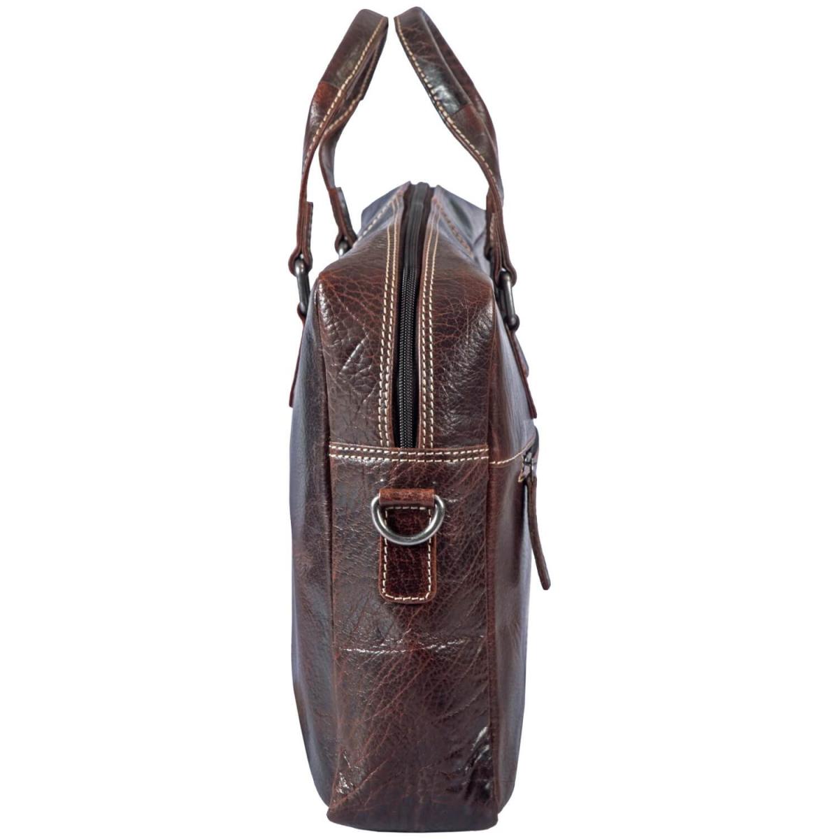 ALPENLEDER | Aktentasche WALDRAUSCHEN (marronato) CG6017-m