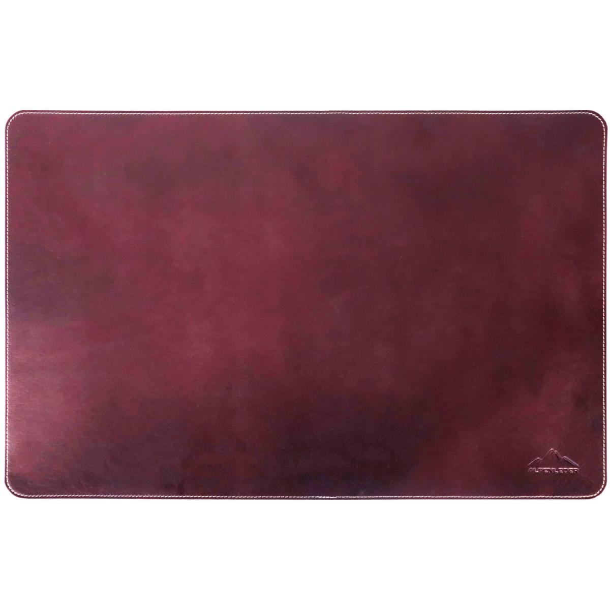 ALPENLEDER | Schreibtischunterlage WERKBANK (wine) CG6041-w