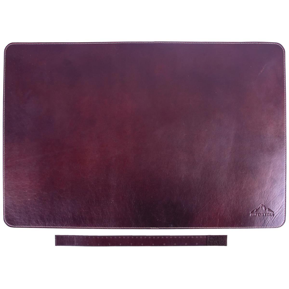 ALPENLEDER | Schreibtischunterlage WERKBANK (wine) CG6041-w
