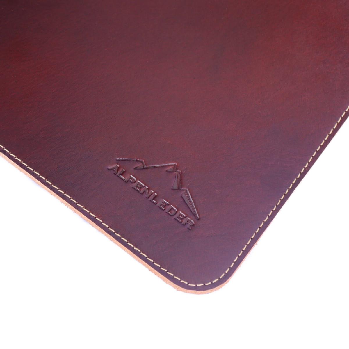 ALPENLEDER | Schreibtischunterlage WERKBANK (wine) CG6041-w