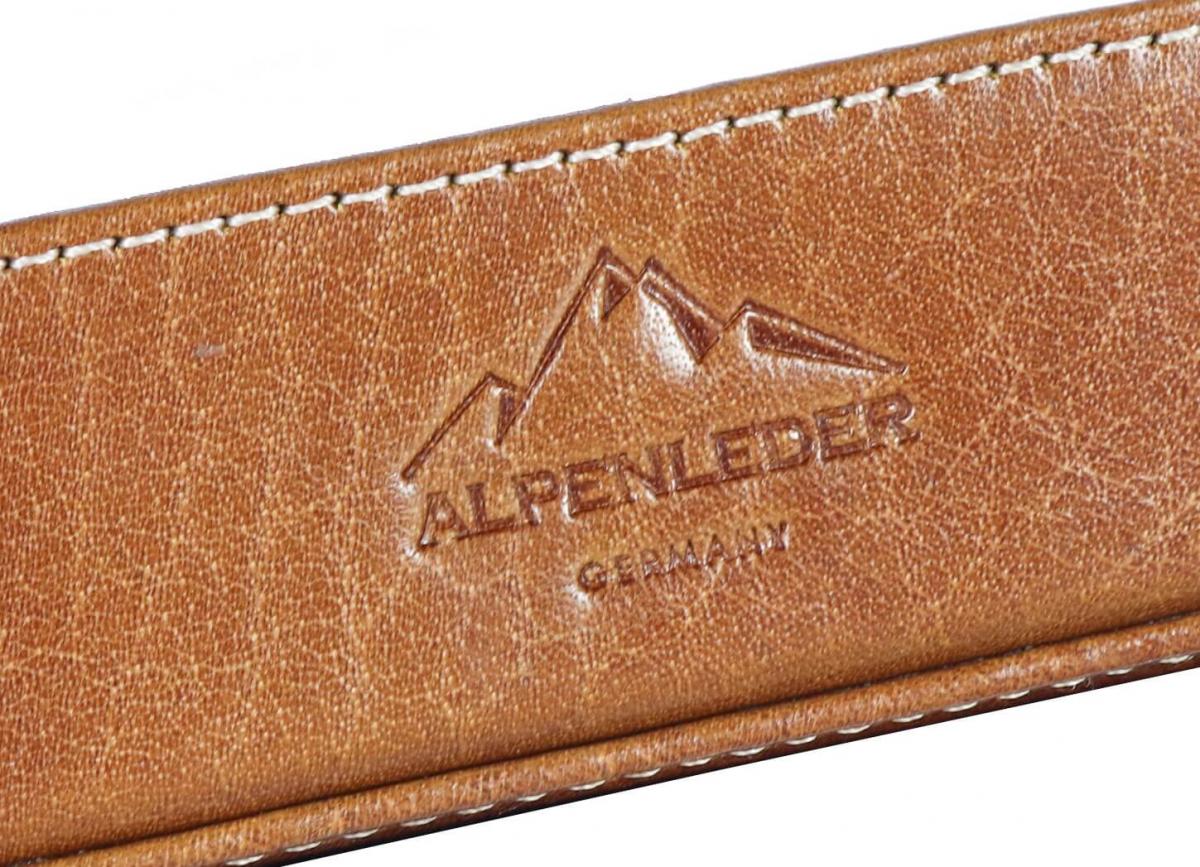 ALPENLEDER | Stifteschale ZENTA (cognac) CG6074-c