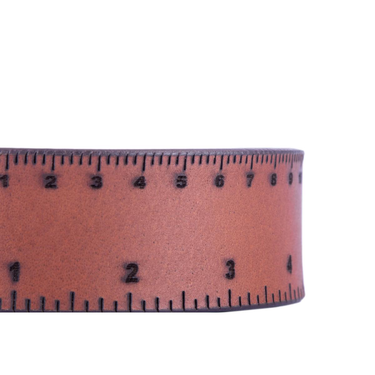 ALPENLEDER | Herrenledergürtel ZOLLSTOCK cognac (CG6022-c)
