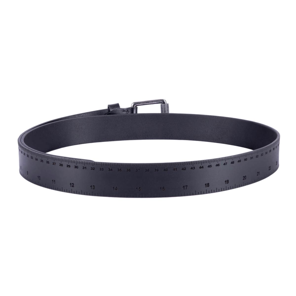 ALPENLEDER | Herrenledergürtel ZOLLSTOCK ebenholz (CG6022-e)