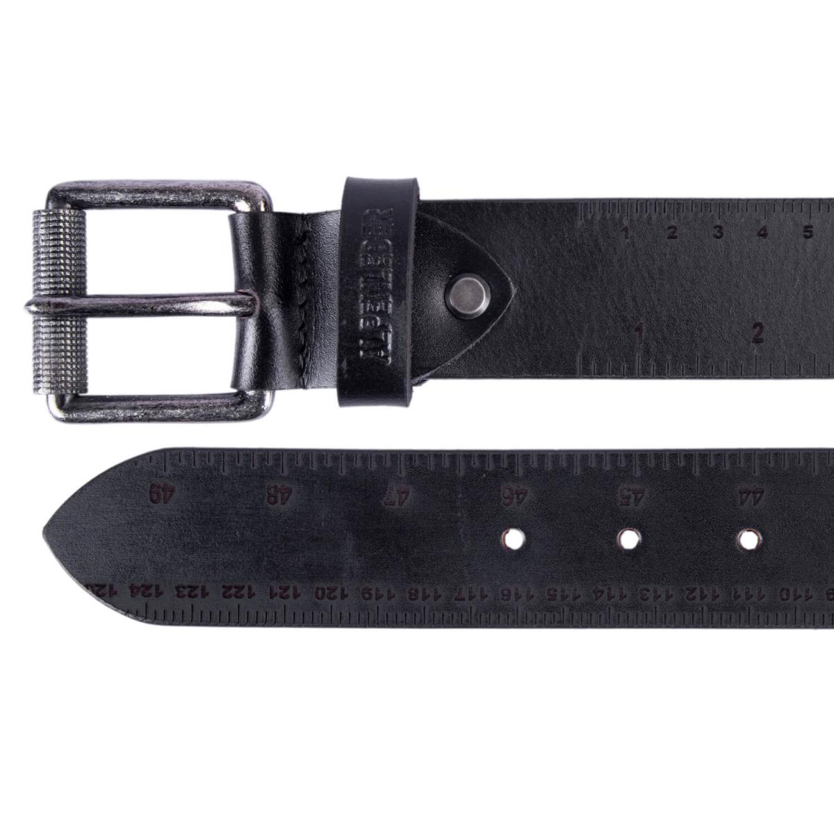 ALPENLEDER | Herrenledergürtel ZOLLSTOCK ebenholz (CG6022-e)
