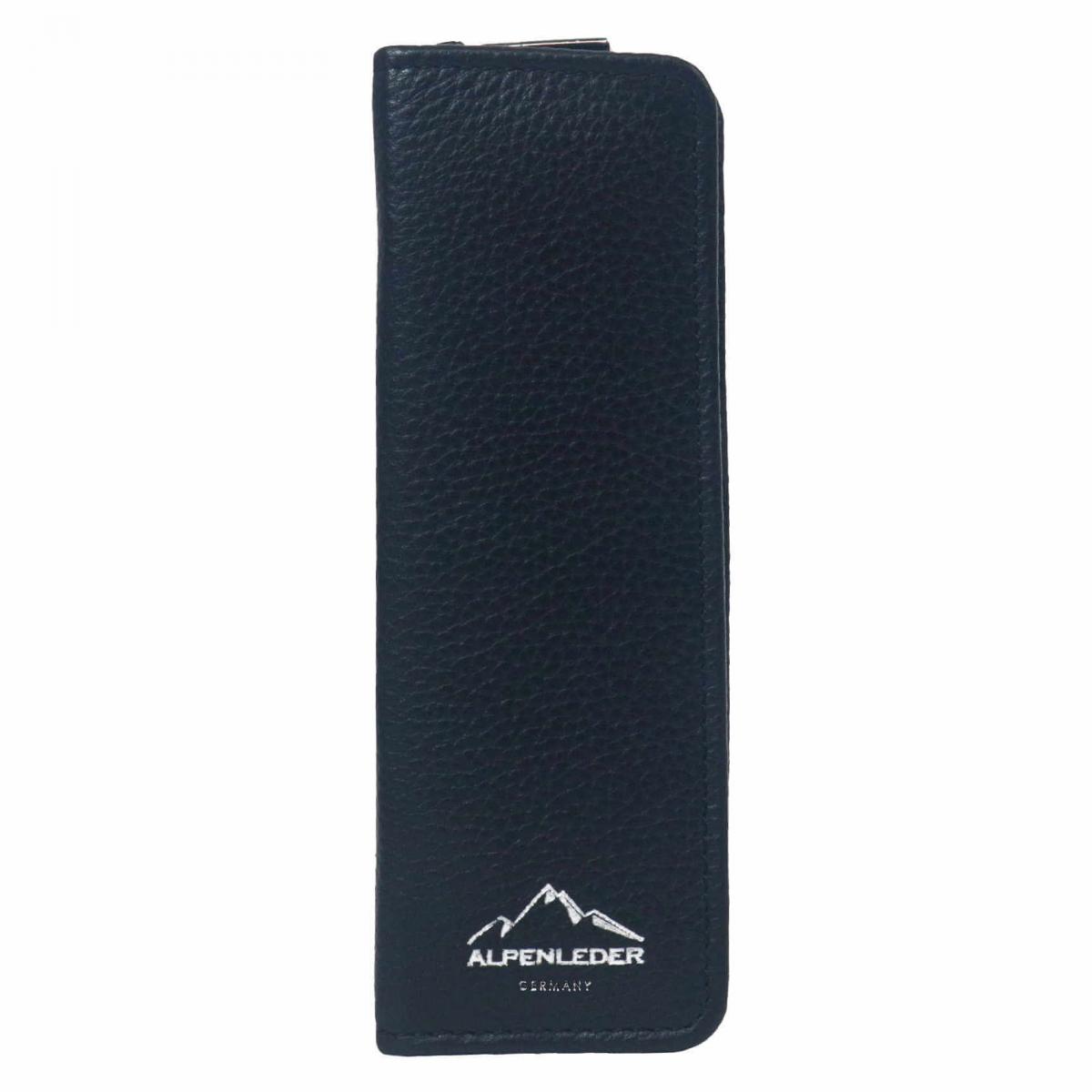 ALPENLEDER | Stifteetui ZWOA nera notte (CG8084-nn)