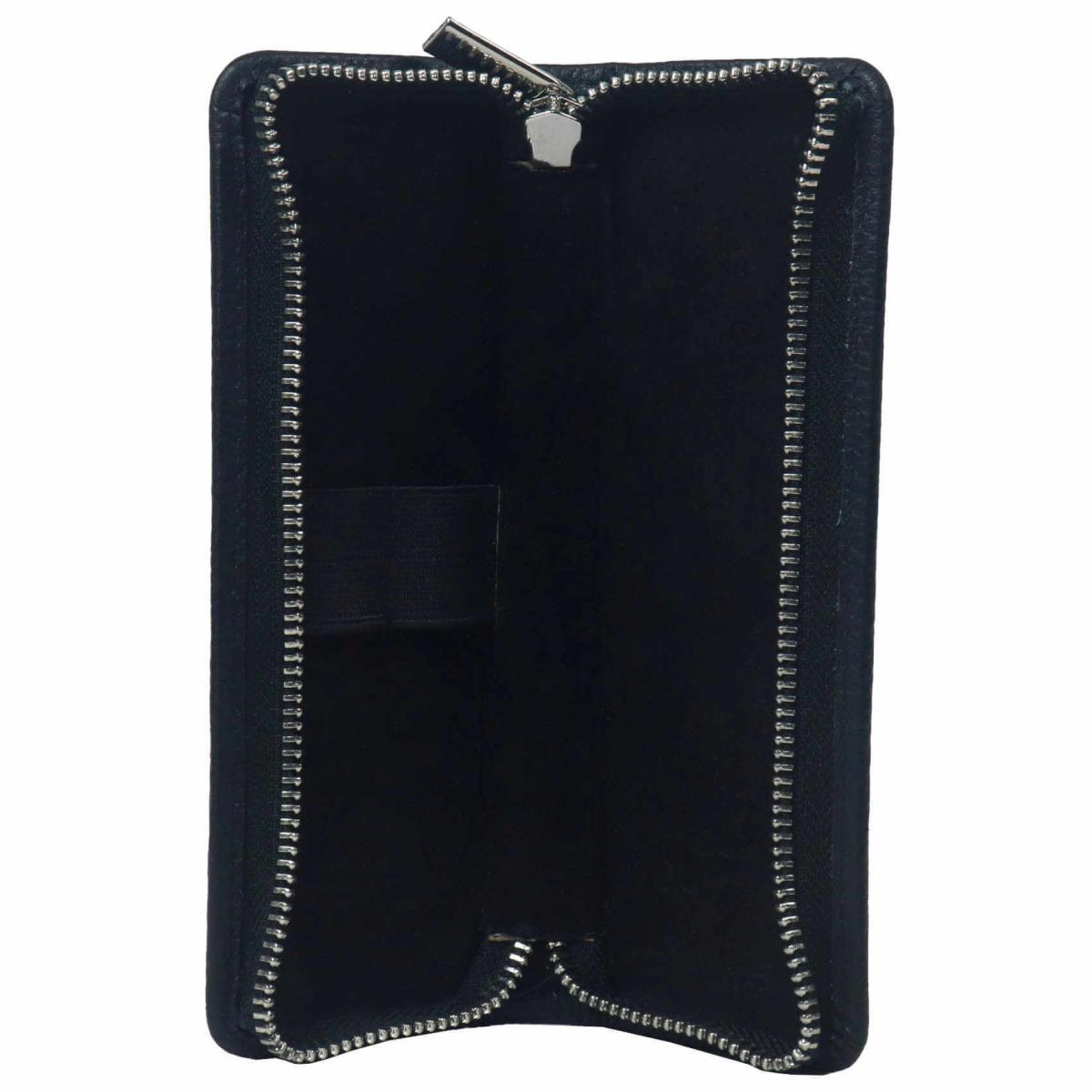 ALPENLEDER | Stifteetui ZWOA nera notte (CG8084-nn)