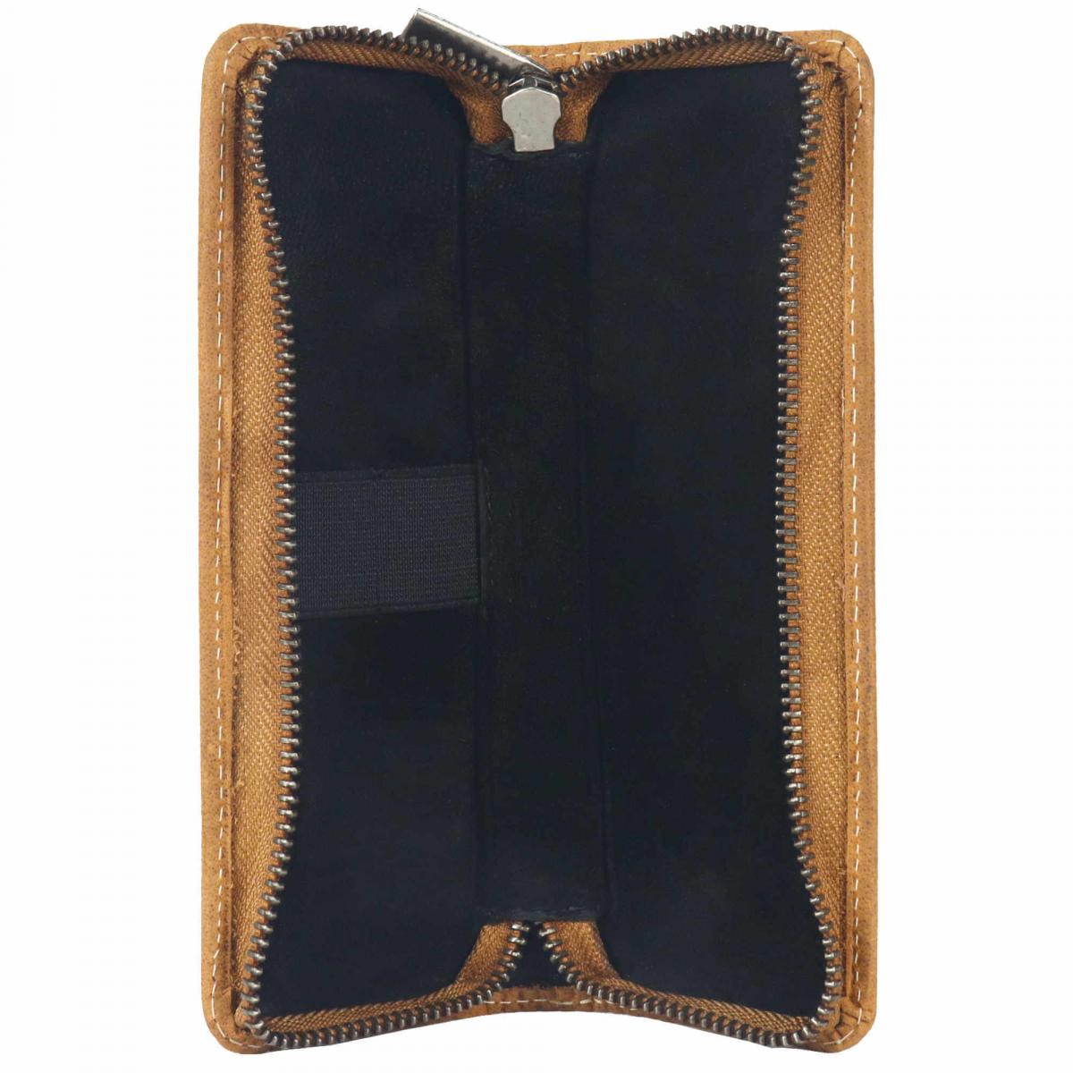 ALPENLEDER | Stifteetui ZWOA wild camel cord (CG8084-wcc)