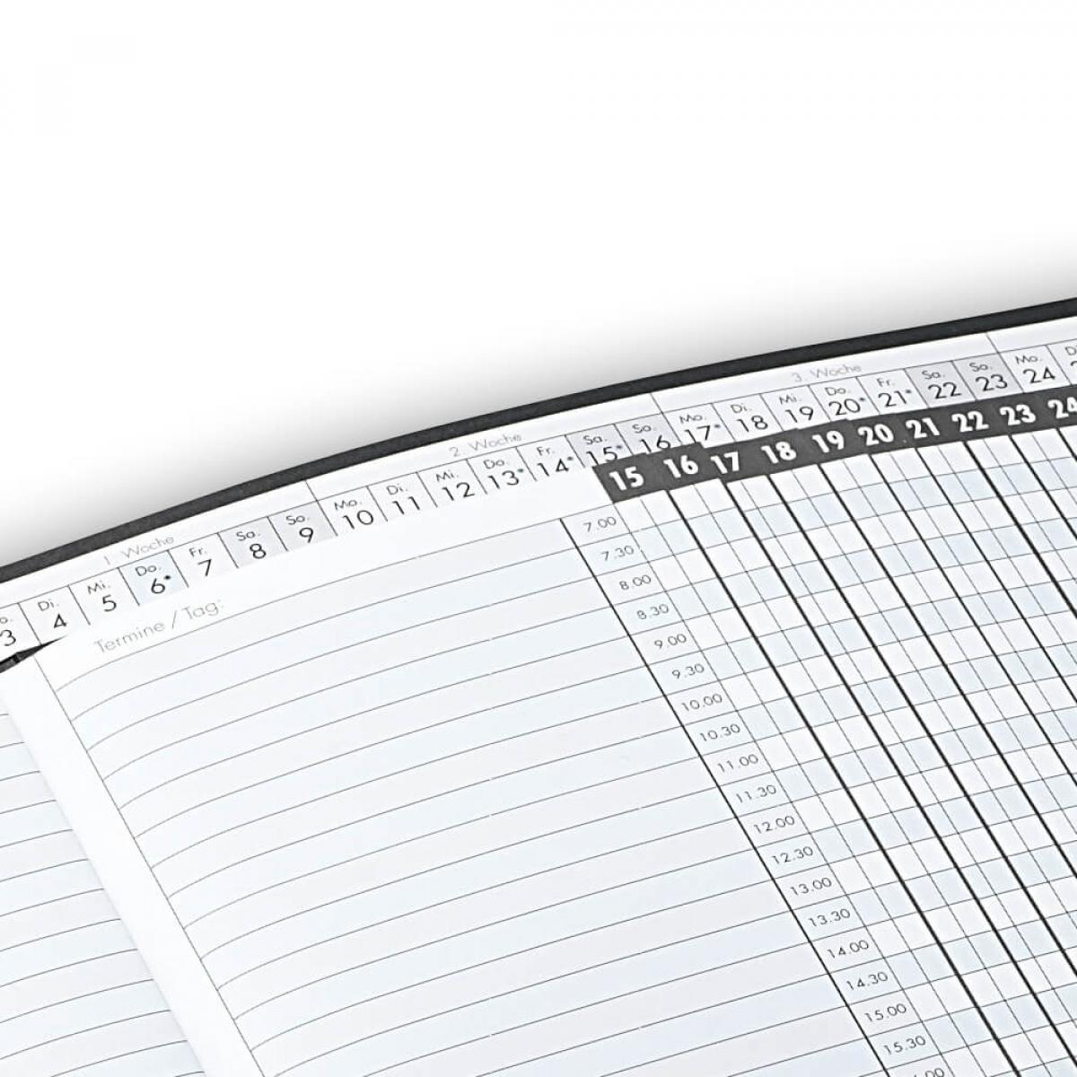 Ron McLaine Kalender DATAfolder Set CAMBRIDGE 2025 (rot)