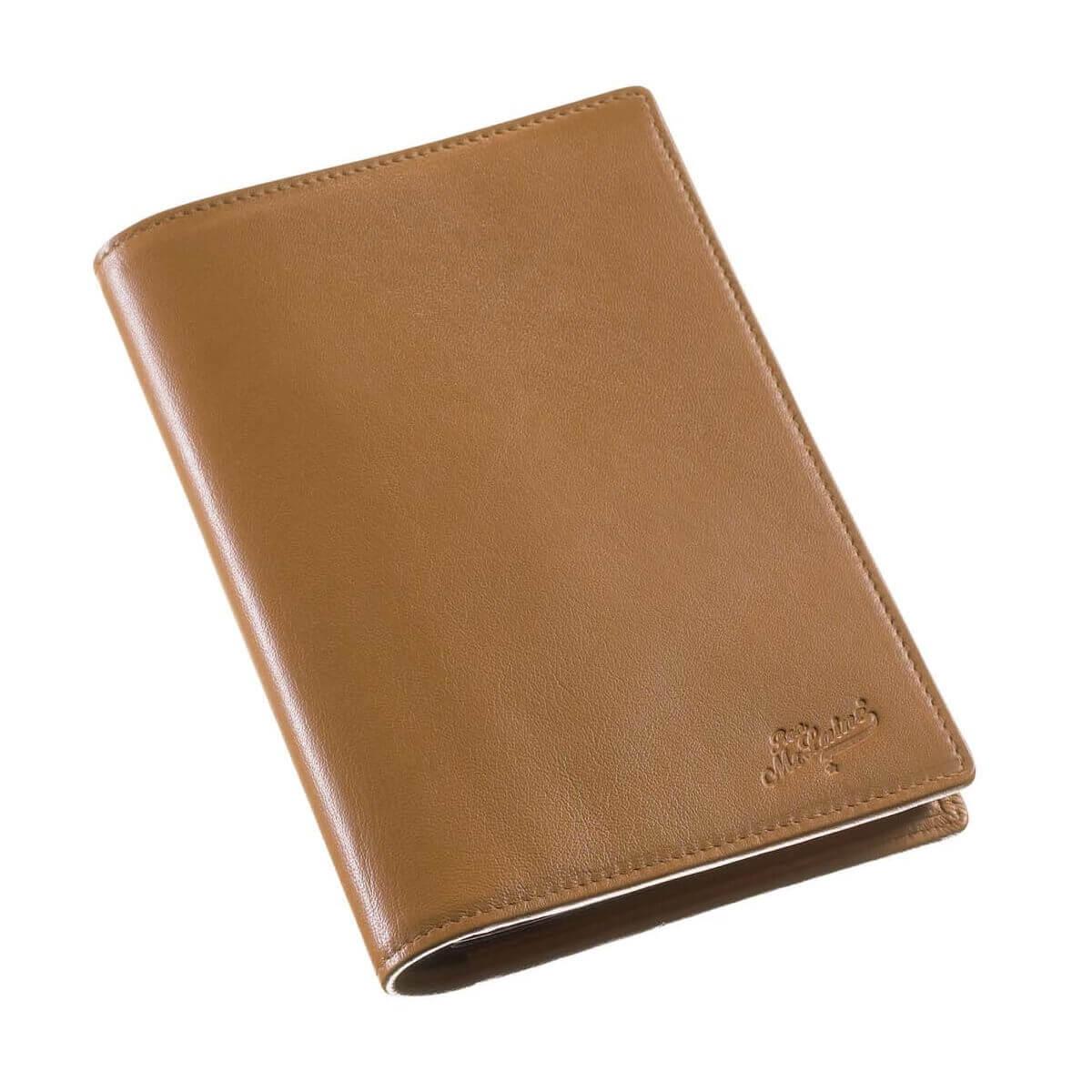 Ron McLaine Taschenkalender 2025 EASYfolder Set MAILAND Leder hellbraun