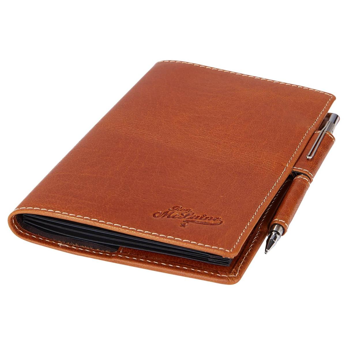 Ron McLaine Taschenkalender EASYfolder Set PALERMO cognac 2026
