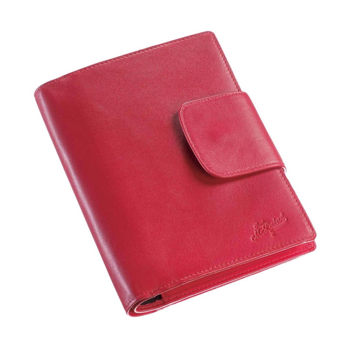 Ron McLaine Taschenkalender 2025 EASYfolder Set ROM Leder rot