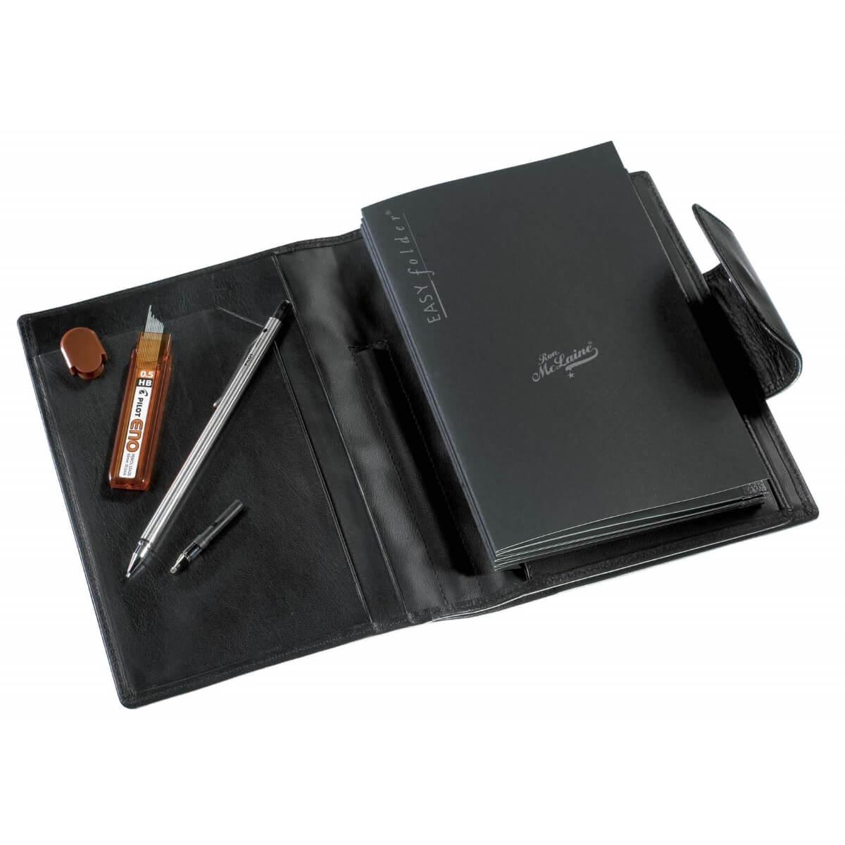 Ron McLaine Taschenkalender 2025 EASYfolder Set ROM schwarz