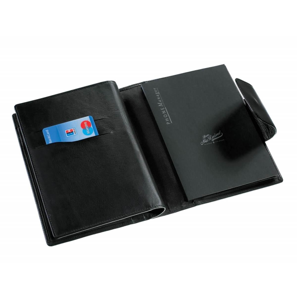 Ron McLaine Taschenkalender 2025 EASYfolder Set ROM schwarz