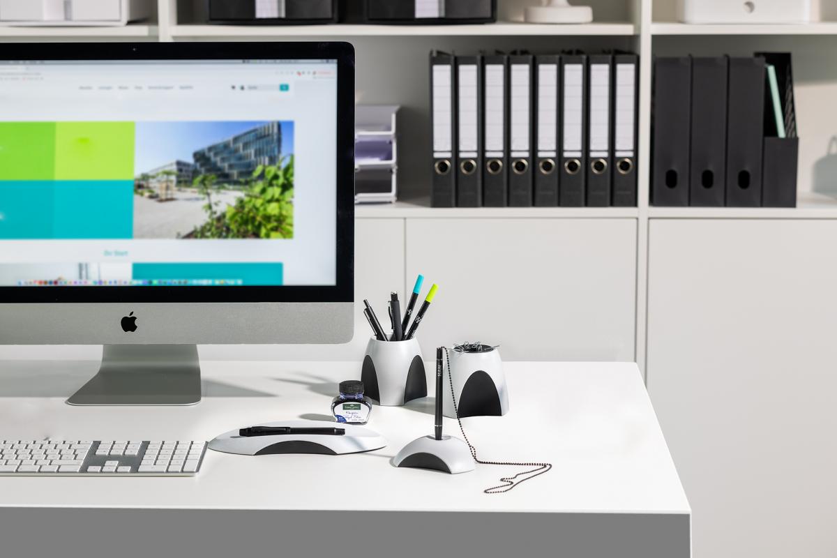 HAN | Serie DELTA lichtgrau-schwarz