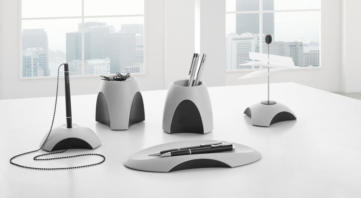 HAN | Serie DELTA lichtgrau-schwarz