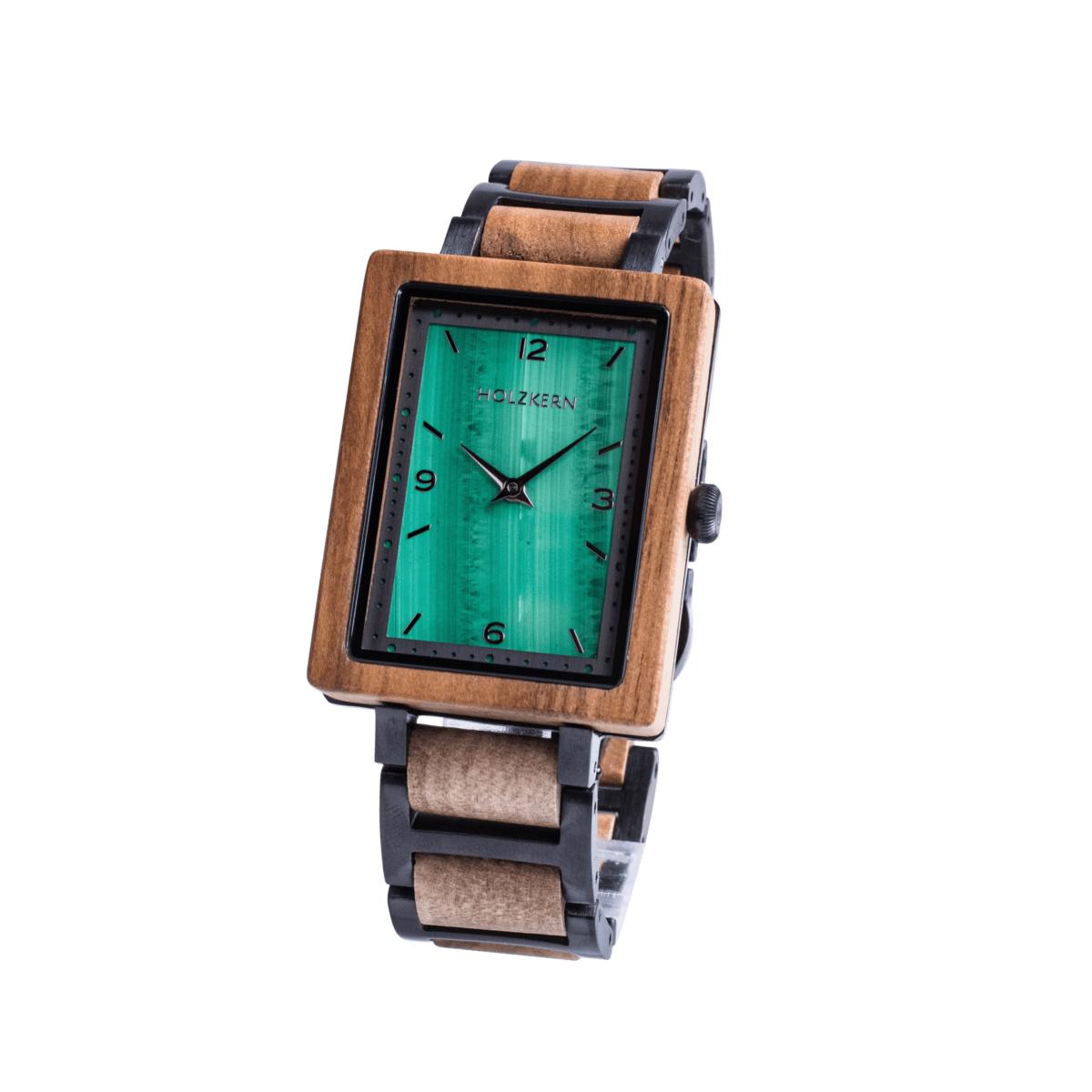 HOLZKERN Armas Urban Square Herren Holzarmbanduhr