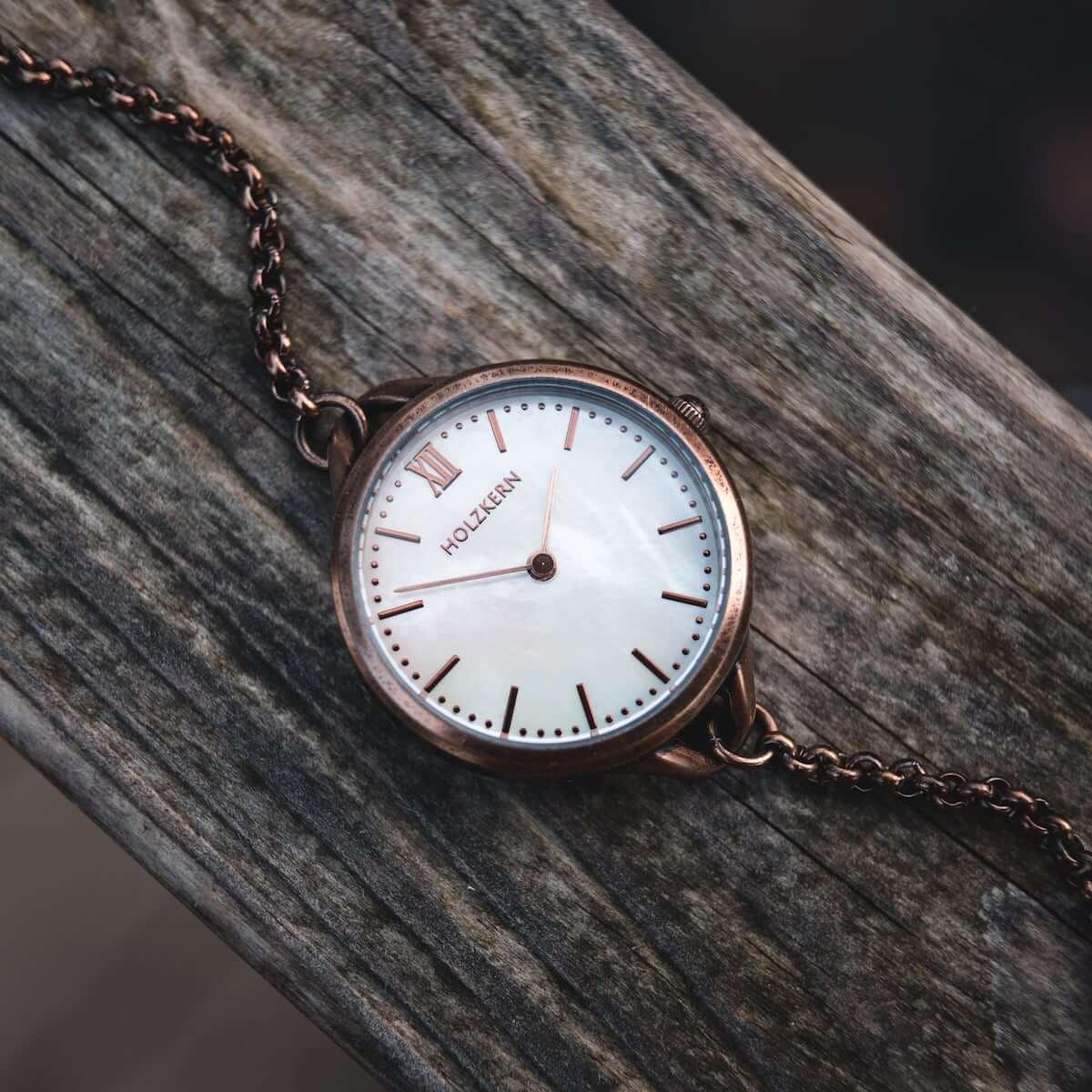 HOLZKERN | Touching Summer Girls Damen Armbanduhr