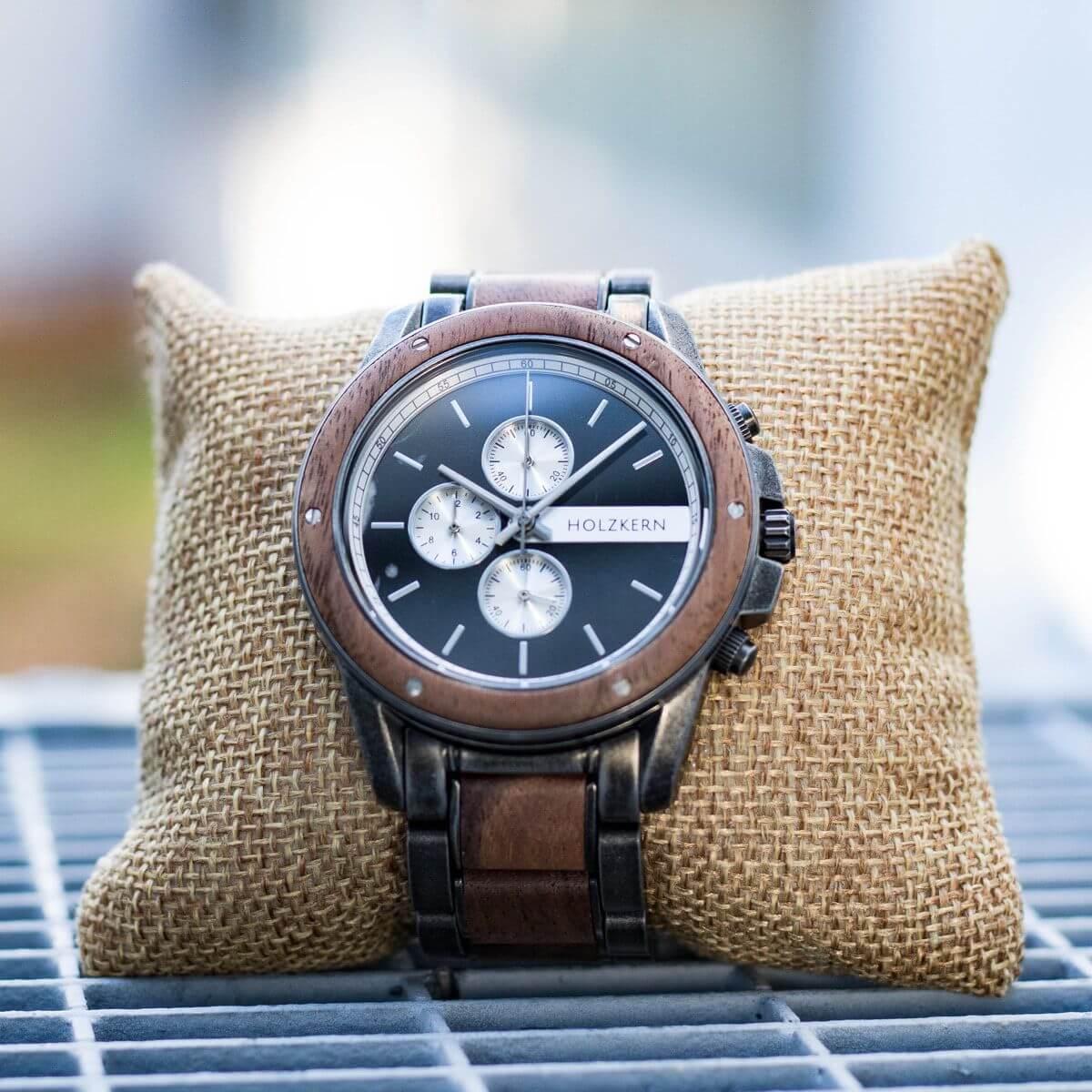 HOLZKERN Bors Camelot Herren Chronograph