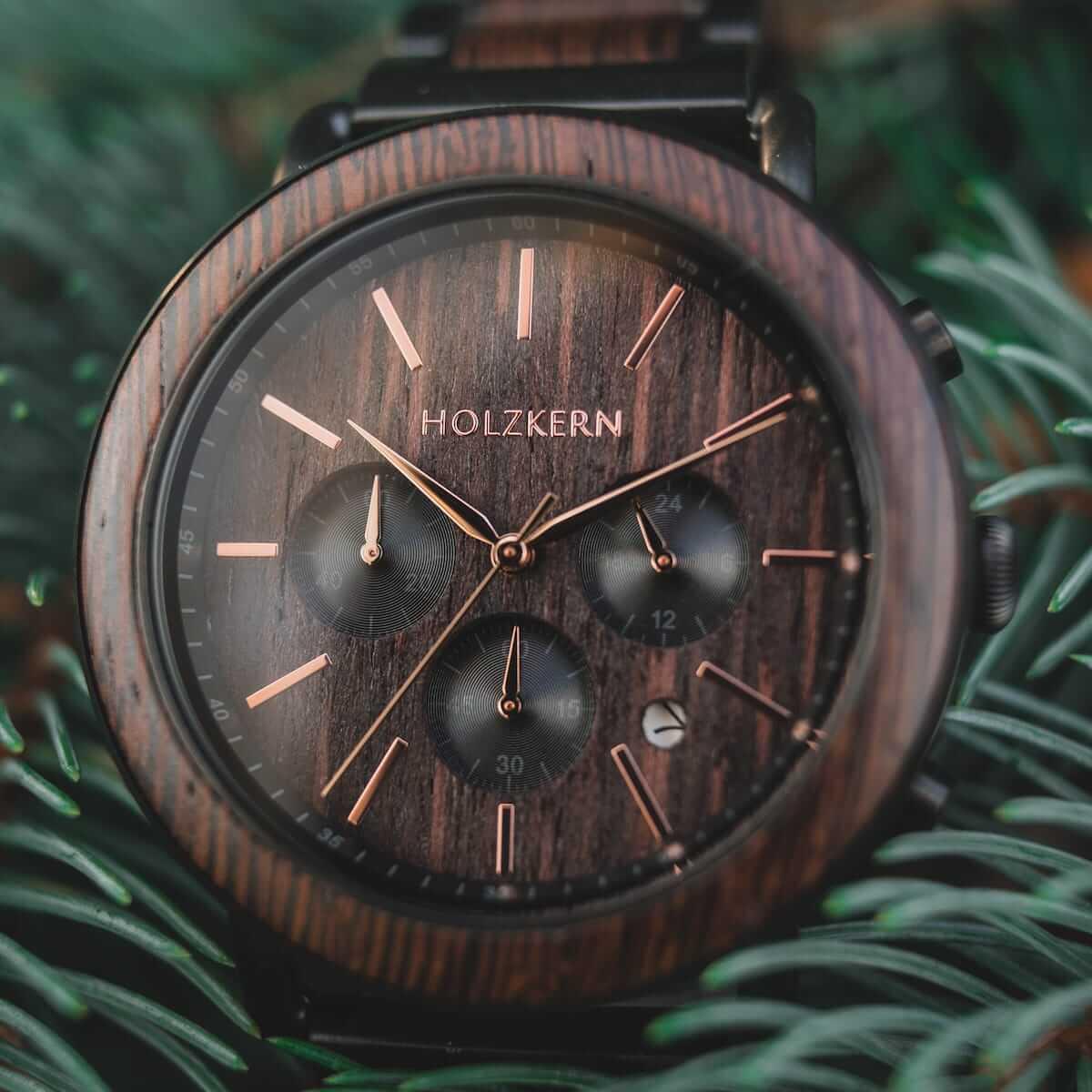 HOLZKERN Colima Volcano Herren Chronograph