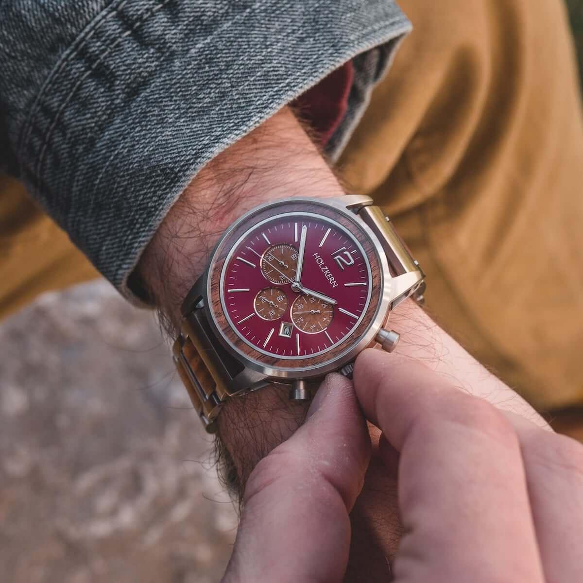 HOLZKERN Cristóbal Creator Herren Chronograph