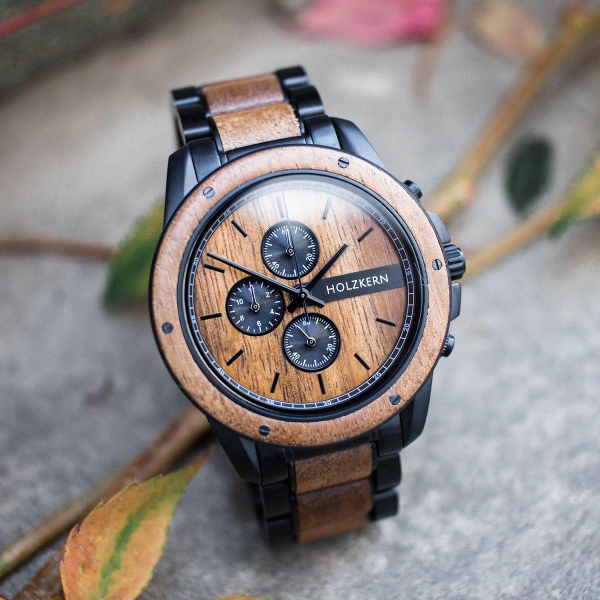 HOLZKERN Galahad Camelot Herren Chronograph