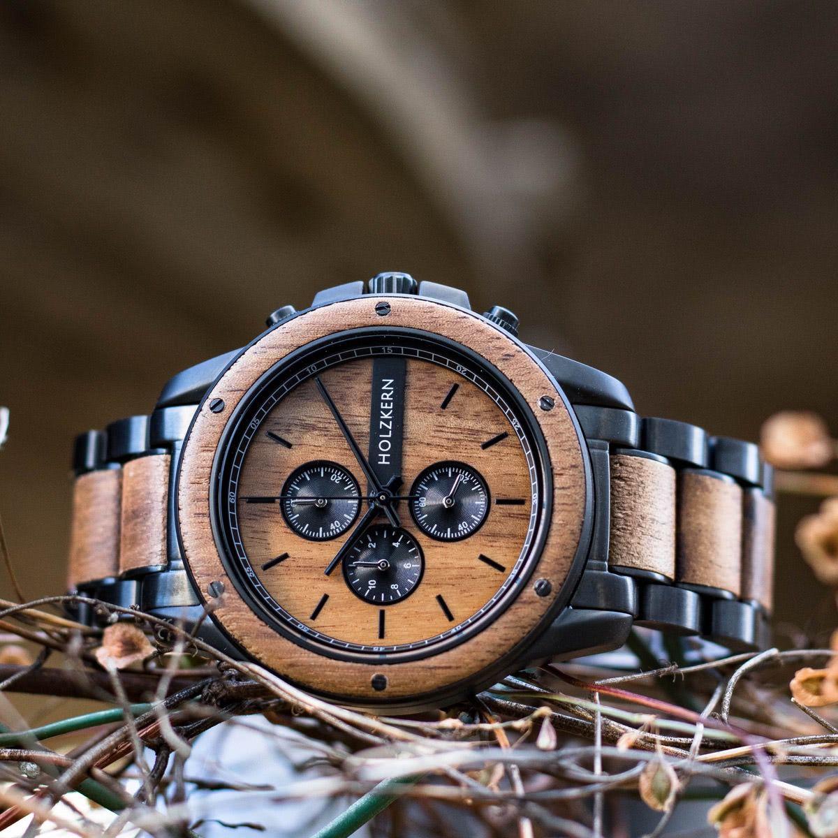 HOLZKERN Galahad Camelot Herren Chronograph