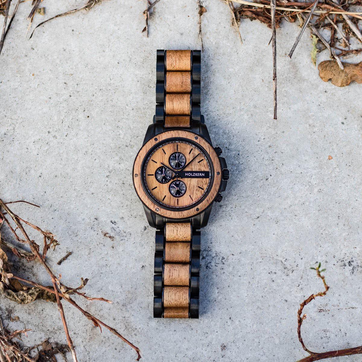 HOLZKERN Galahad Camelot Herren Chronograph