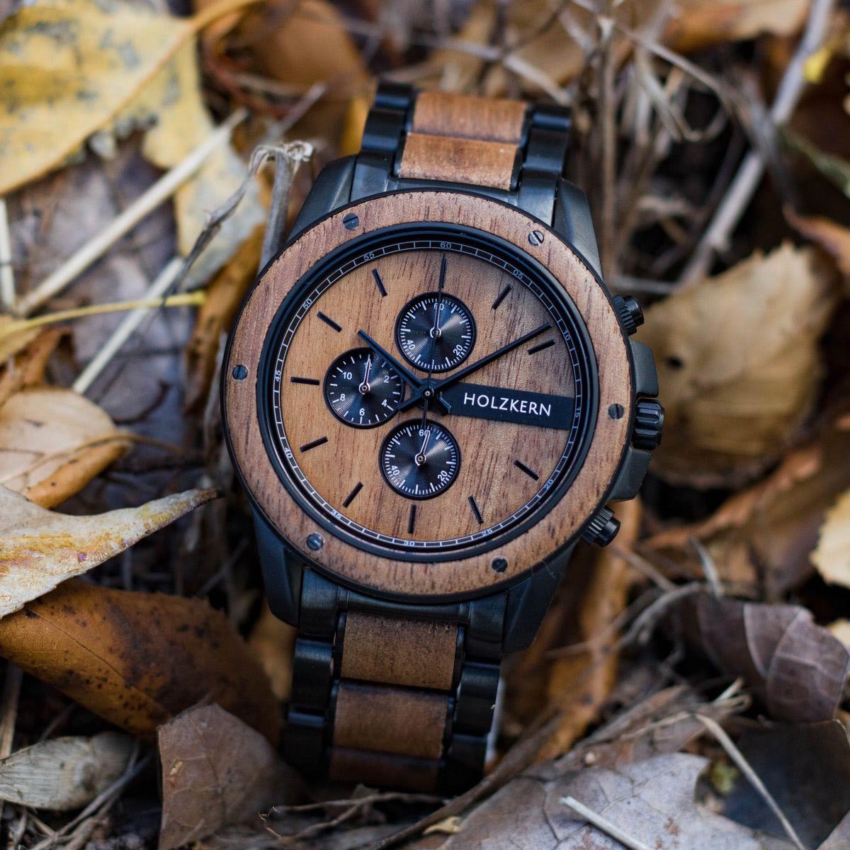 HOLZKERN Galahad Camelot Herren Chronograph