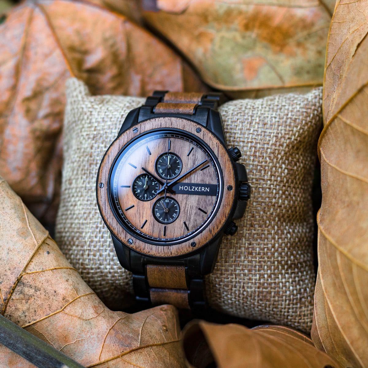 HOLZKERN Galahad Camelot Herren Chronograph