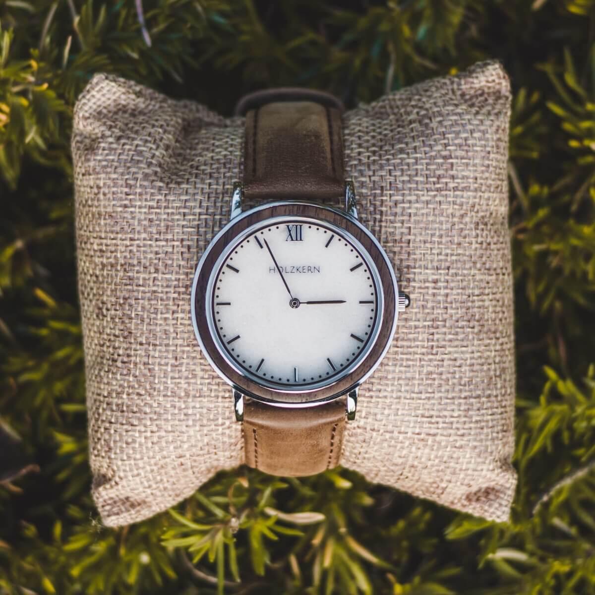 HOLZKERN Griffith Park Stadtpark Damen Herren Unisex Holzarmbanduhr