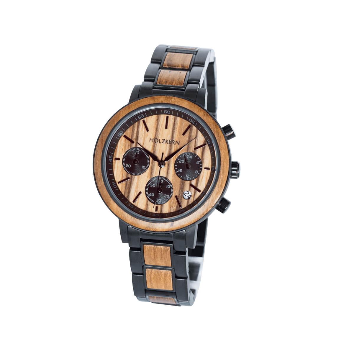 HOLZKERN Halbdunkel Horizont Damen Chronograph