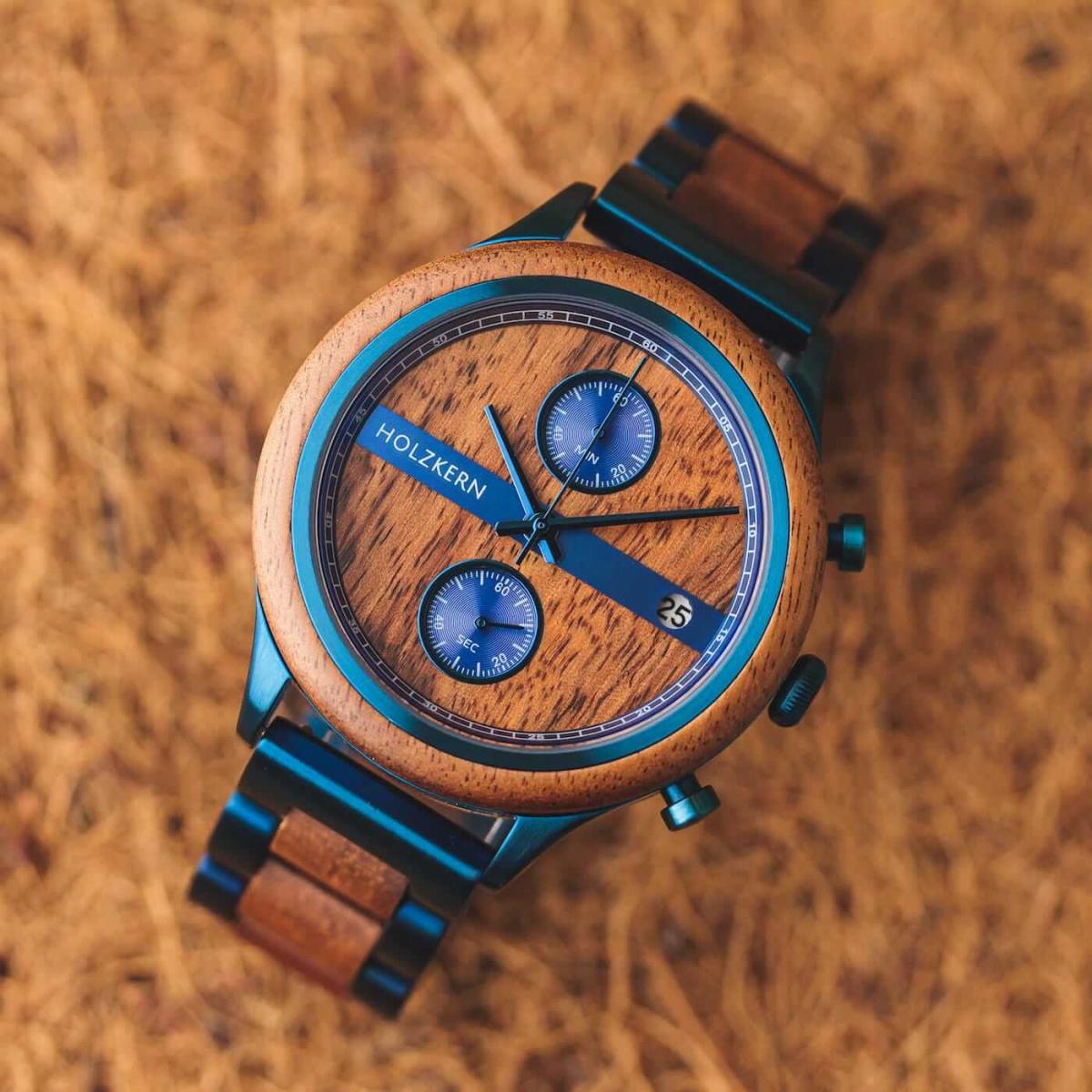 HOLZKERN Helix Highline Herren Chronograph