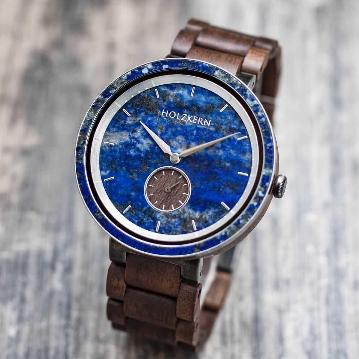 HOLZKERN Ice Limited Edition Herren Holzarmbanduhr