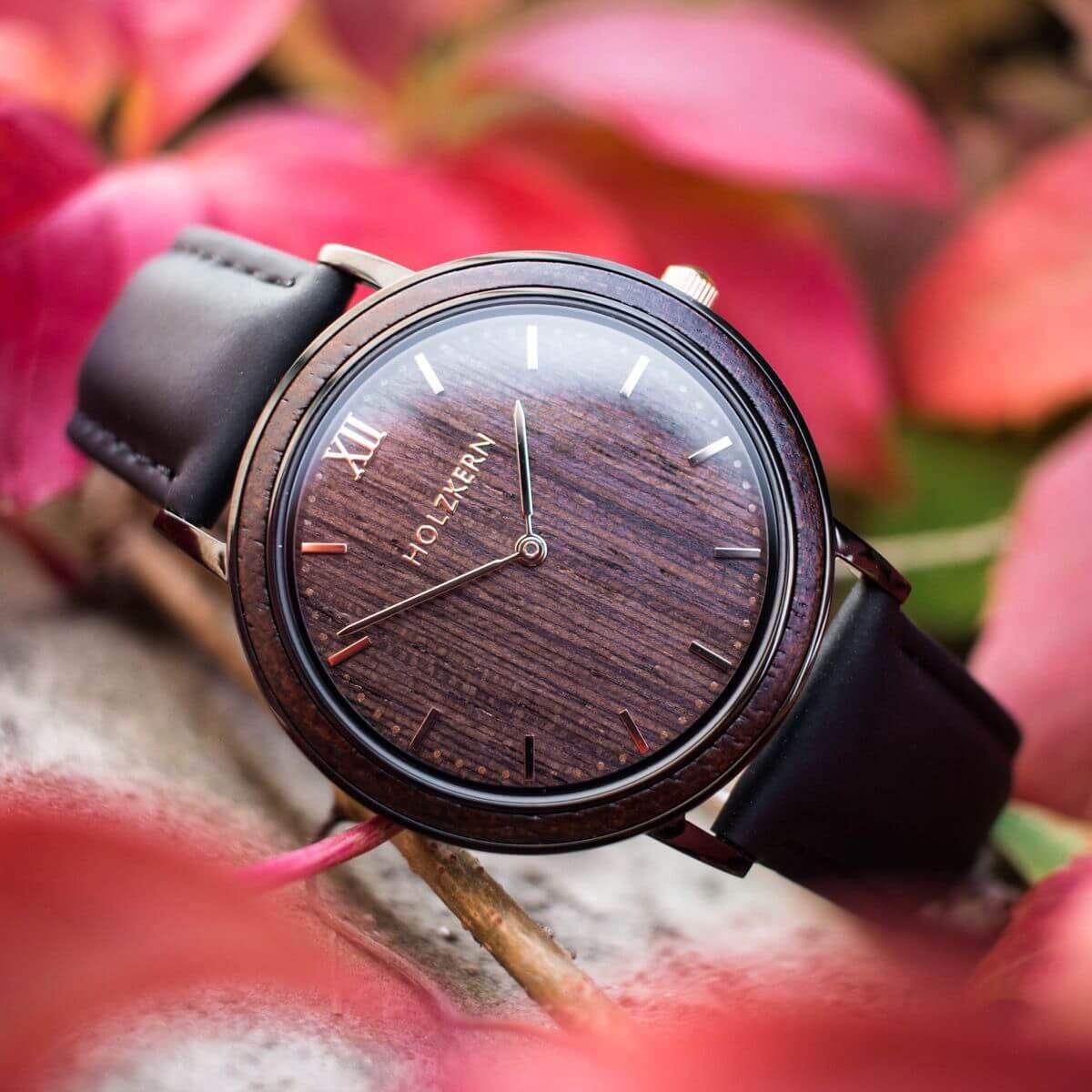 HOLZKERN King´s Park Edition Damen Herren Holzarmbanduhr