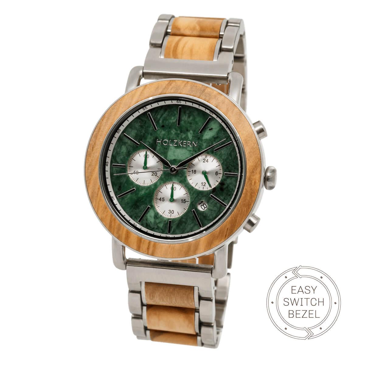 HOLZKERN Mayon Volcano Herren Chronograph