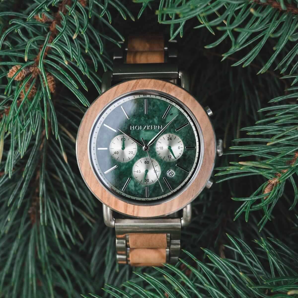 HOLZKERN Mayon Volcano Herren Chronograph