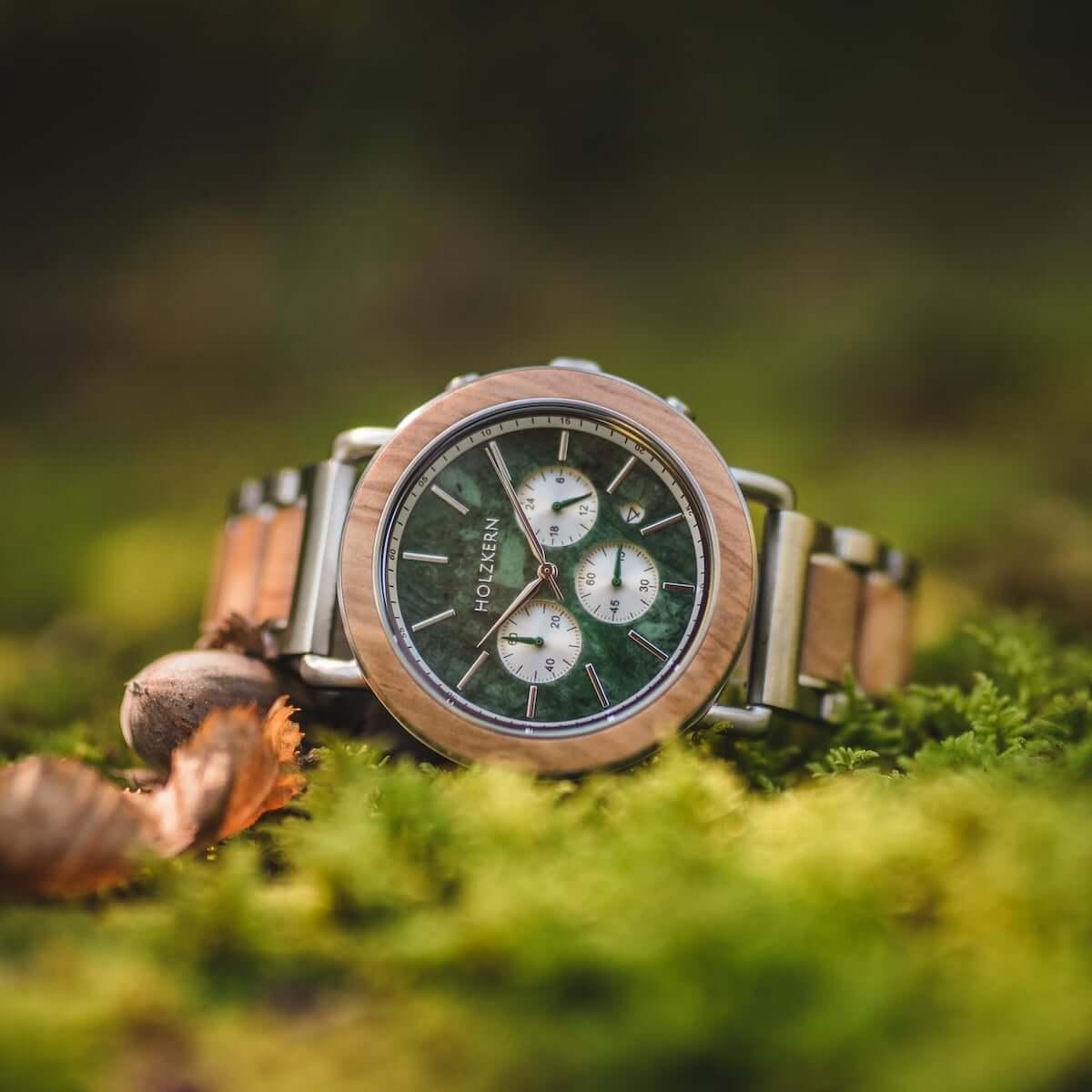 HOLZKERN Mayon Volcano Herren Chronograph