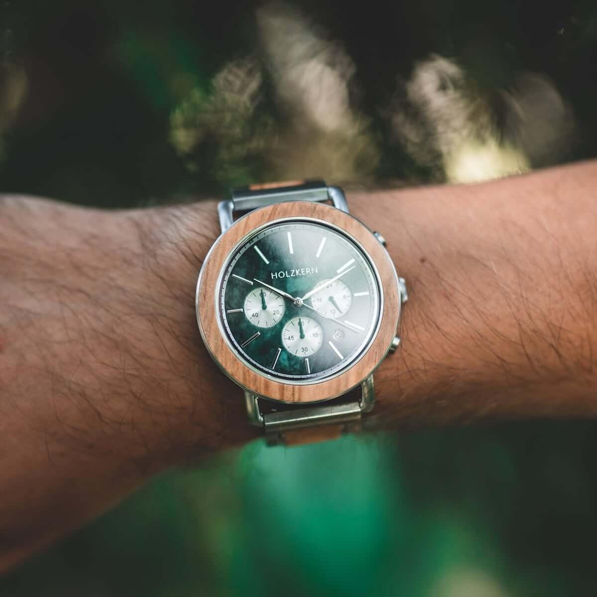 HOLZKERN Mayon Volcano Herren Chronograph