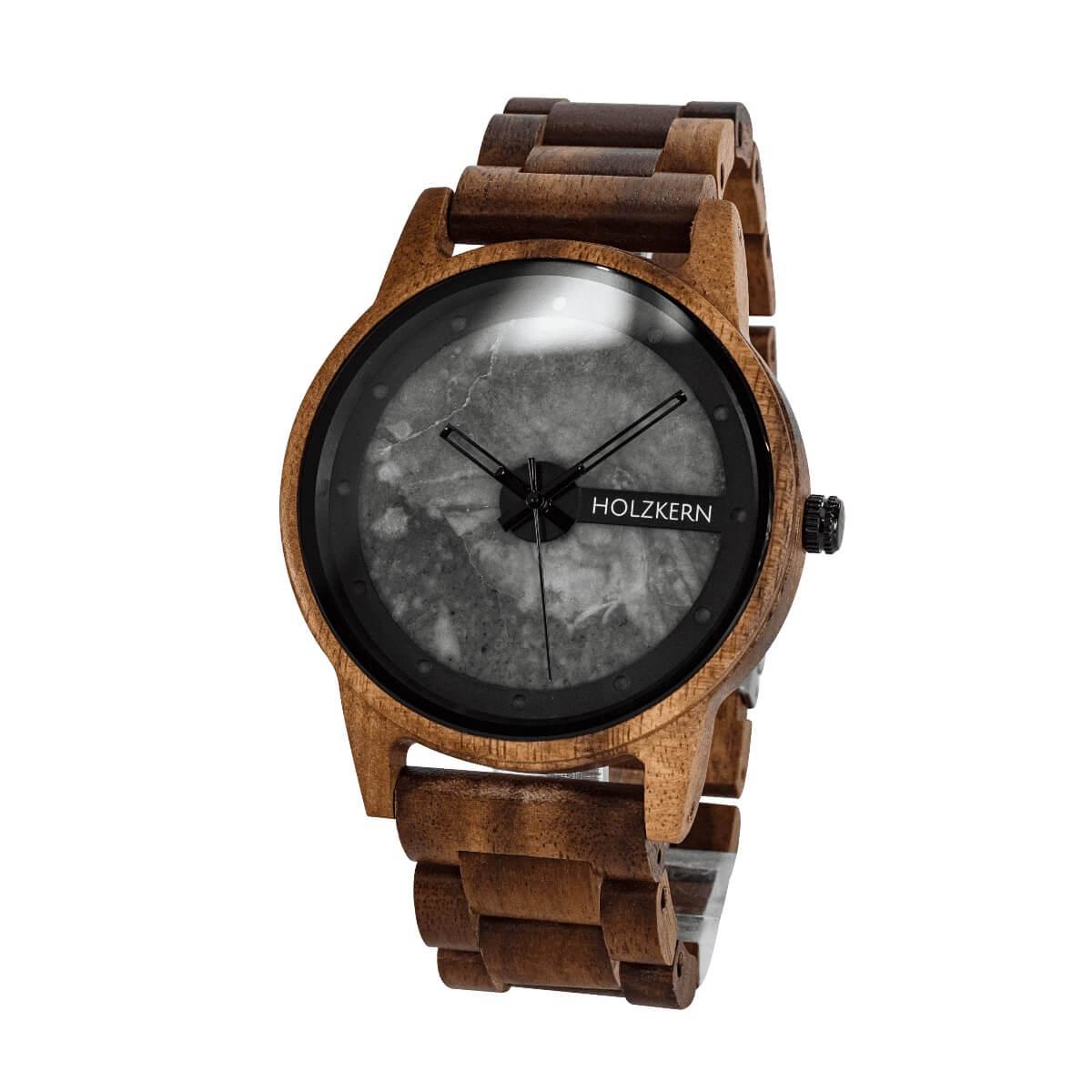 HOLZKERN Meru Secret Edition Herren Holzarmbanduhr