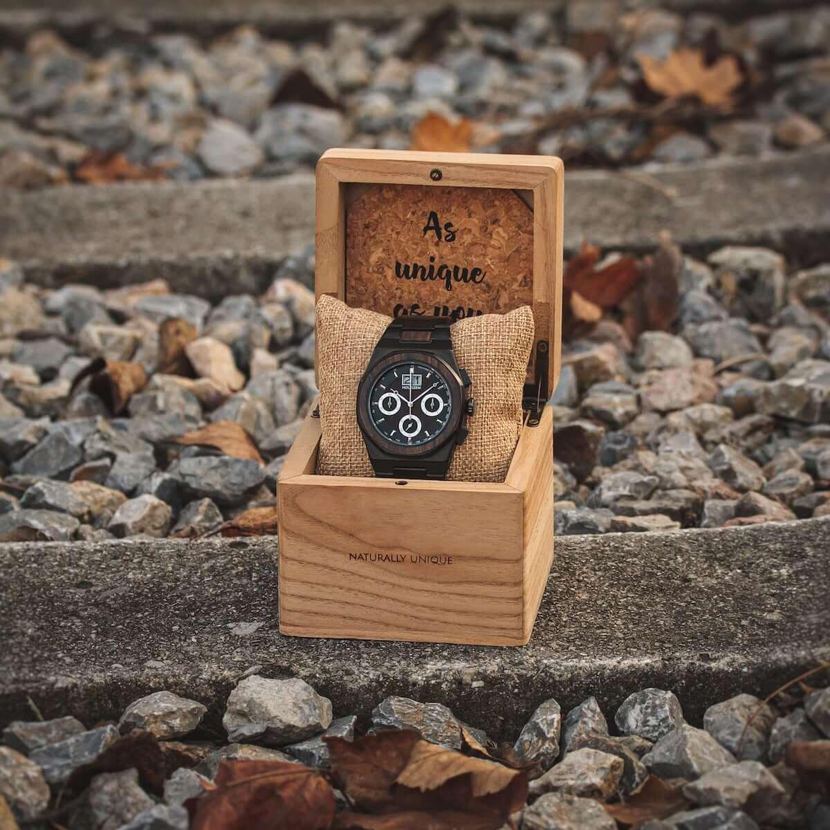 HOLZKERN | Nariz Railway Herren Chronograph