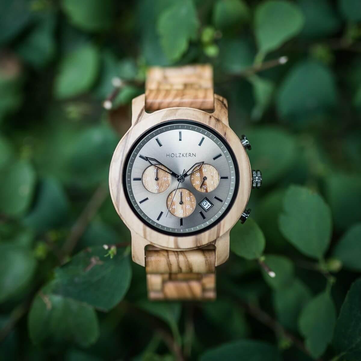 HOLZKERN Nebelwald Waldlauf Herren Chronograph