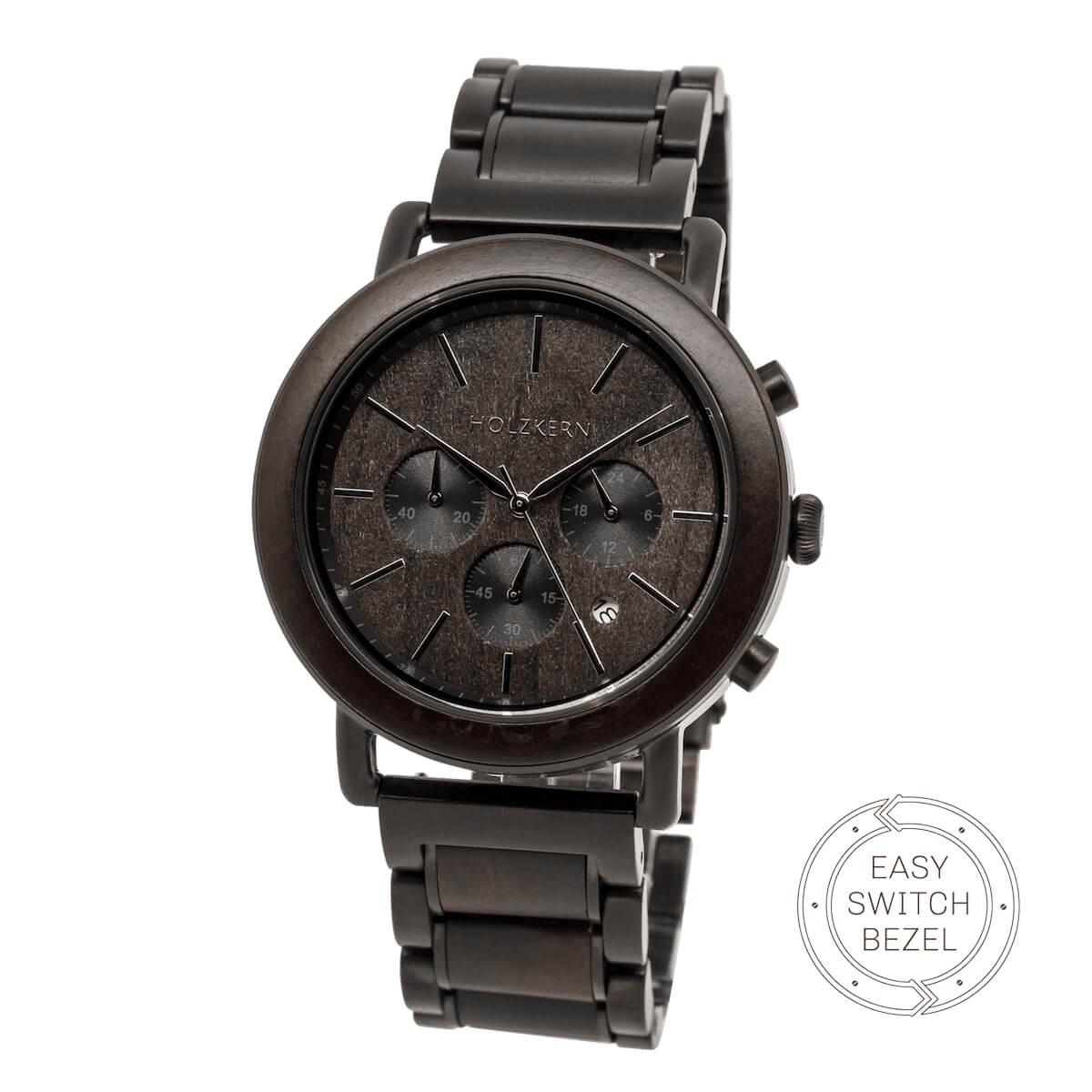 HOLZKERN Piton Volcano Herren Chronograph