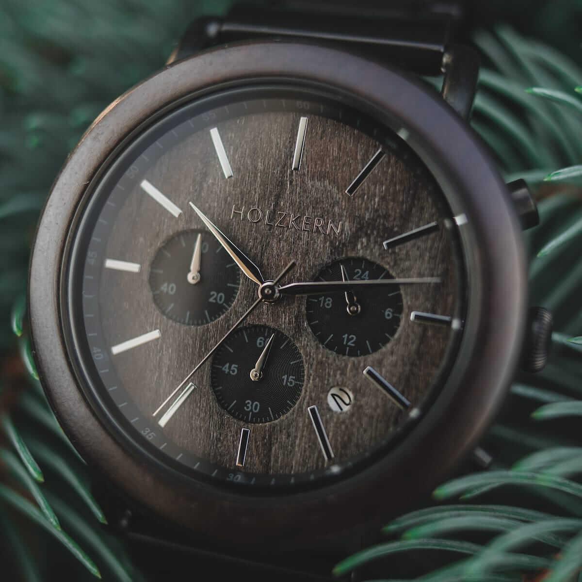 HOLZKERN Piton Volcano Herren Chronograph