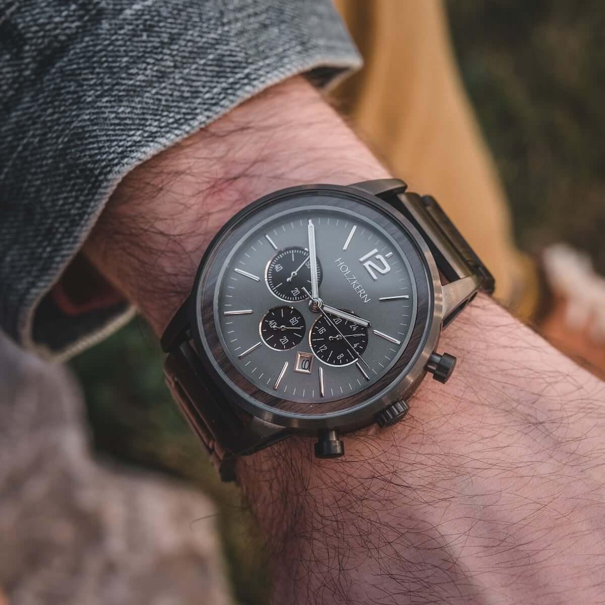 HOLZKERN Tom Creator Herren Chronograph