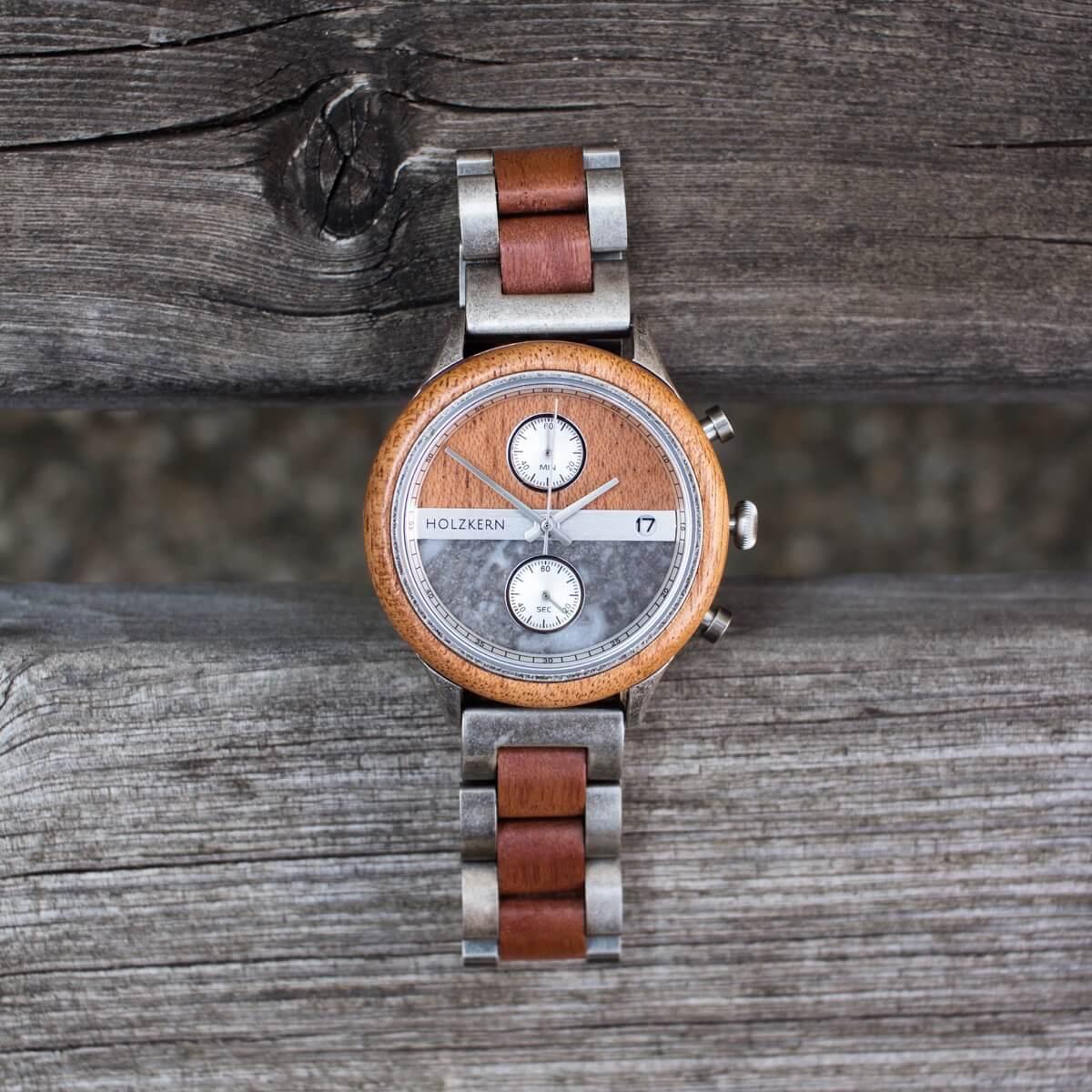 HOLZKERN Vasco Highline Herren Holzarmbanduhr