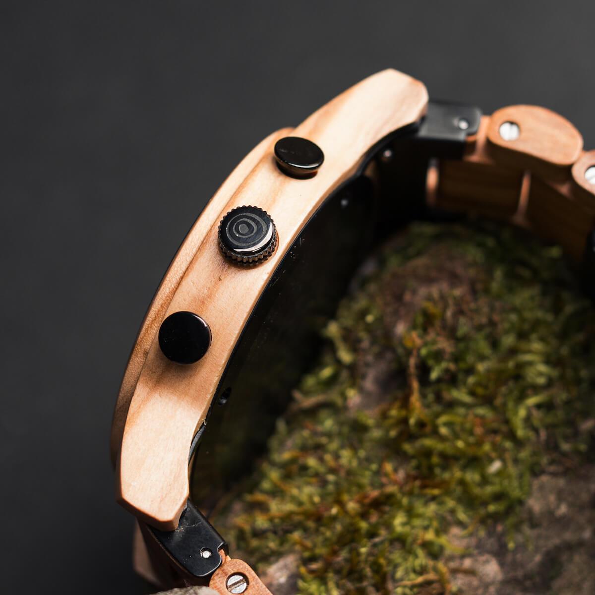 HOLZKERN Nebelwald Waldlauf Herren Chronograph