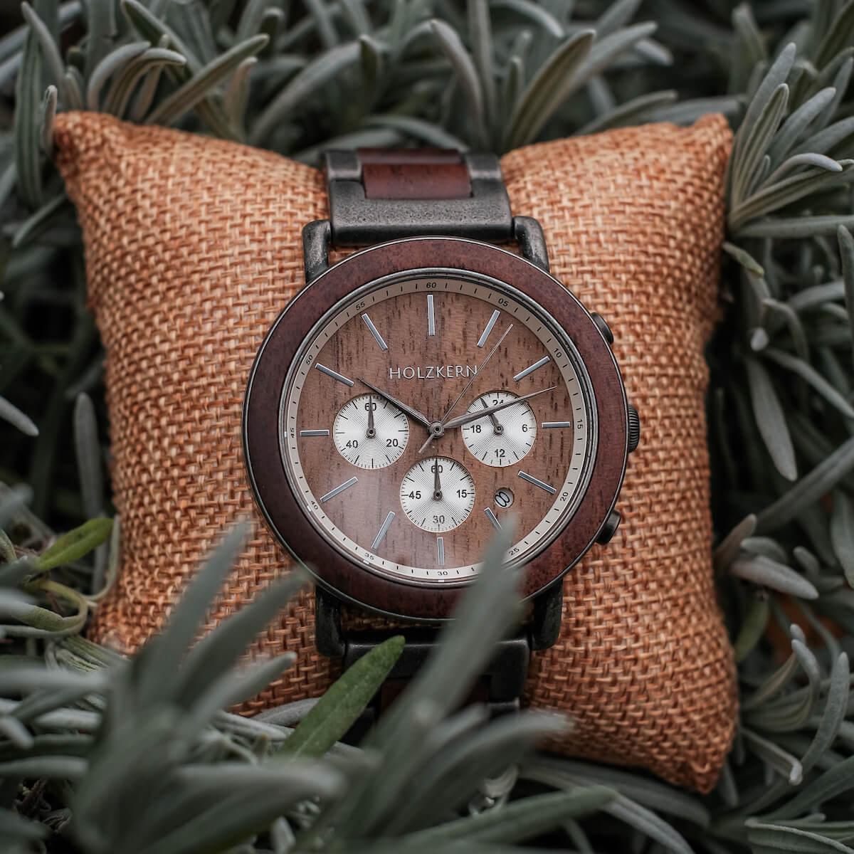 HOLZKERN | Alpenglühen Horizont Herren Chronograph