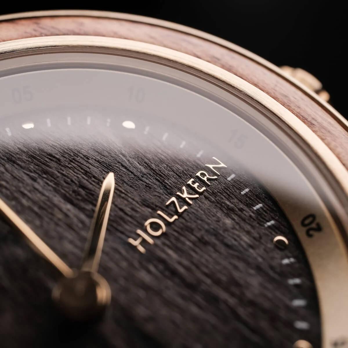 HOLZKERN Amelia Compass Damen Holzarmbanduhr