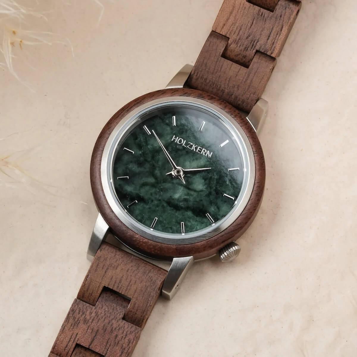 HOLZKERN | Anakena Küsten Damen Holzarmbanduhr